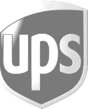 to show the UPS logo